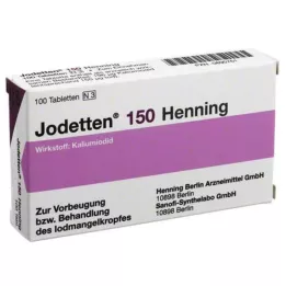 JODETTEN 150 Henning Tableti, 100 adet