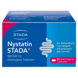 NYSTATIN STADA 500.000 IU kaplamalı tablet, 50 adet