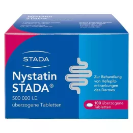 NYSTATIN STADA 500.000 IU kaplamalı tablet, 100 adet
