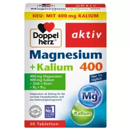 DOPPELHERZ Magnezyum+Potasyum Tabletler, 30 adet