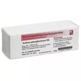 ACIDUM PHOSPHORICUM D 6 kürecik, 10 g