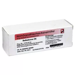 BELLADONNA D 6 kürecik, 10 g
