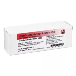 CALCIUM CARBONICUM Hahnemanni D 30 kürecik, 10 g