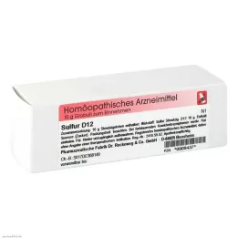 SULFUR D 12 Globuli, 10 gr