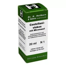 CASTELLANI viskoz m. Mikonazol çözeltisi, 20 ml
