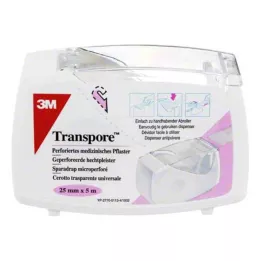 TRANSPORE 2,5 cmx5 m alçı dağıtıcı, 1 adet