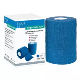 HÖGA-LASTIC-yapışkanlı bandaj 10 cmx5 m mavi, 1 adet