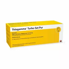 THIOGAMMA Turbo Set Pur Enjeksiyon Şişeleri, 10X50 ml