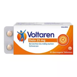 VOLTAREN Dolo 25 mg kaplı tablet, 10 adet