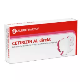 CETIRIZIN AL doğrudan pastiller, 21 adet
