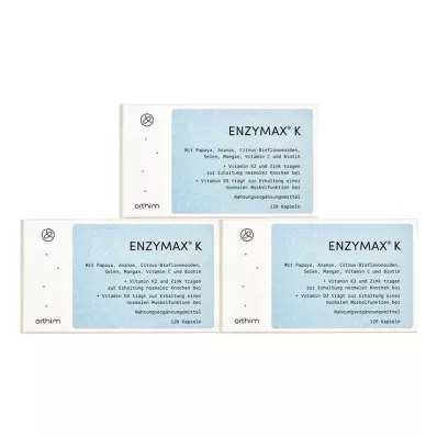 ENZYMAX K kapsülleri, 360 adet