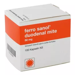 FERRO SANOL duodenum akarı 50 mg mide dirençli tablet, 100 adet