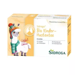SIDROGA Organik Çocuk Öksürük Çayı Filtre Poşetleri, 20X1,5 gr