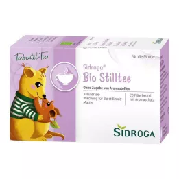 SIDROGA Organik Emzirme Çayı Filtre Poşetleri, 20X1,5 g
