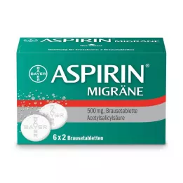 ASPIRIN MIGRÄNE Efervesan tabletler, 12 adet