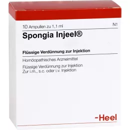 SPONGIA INJEEL Ampuller, 10 adet