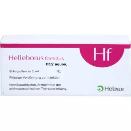 HELLEBORUS FOETIDUS su. D 12 ampul, 8X1 ml