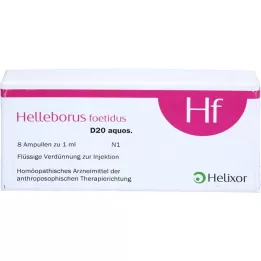 HELLEBORUS FOETIDUS su. D 20 ampul, 8X1 ml