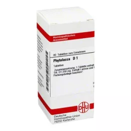 PHYTOLACCA D 1 tablet, 80 adet