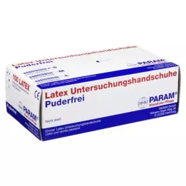 HANDSCHUHE Tek kullanımlık lateks pudrasız S, 100 adet