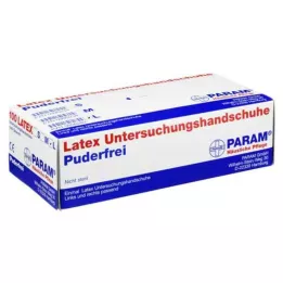 HANDSCHUHE Tek kullanımlık lateks pudrasız L, 100 adet