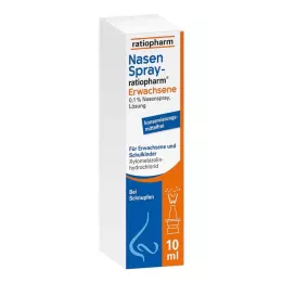 NASENSPRAY-ratiopharm Yetişkinler koruyucu madde içermeyen, 10 ml