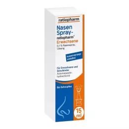 NASENSPRAY-ratiopharm Yetişkinler koruyucu madde içermeyen, 15 ml