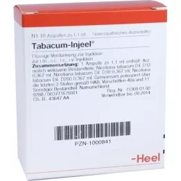 TABACUM INJEEL Ampuller, 10 adet