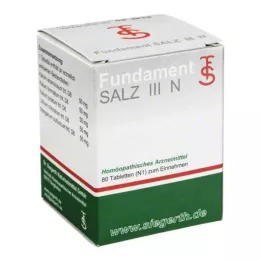 FUNDAMENT-Tuz III N tablet, 80 adet