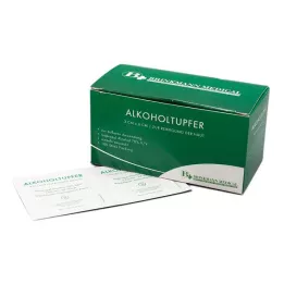 ALKOHOLTUPFER 3x6 cm steril, 100 adet