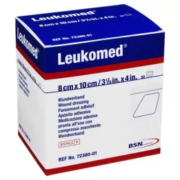 LEUKOMED steril sıvalar 8x10 cm, 50 adet