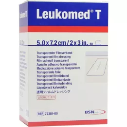 LEUKOMED transp.steril flasterler 5x7,2 cm, 50 adet