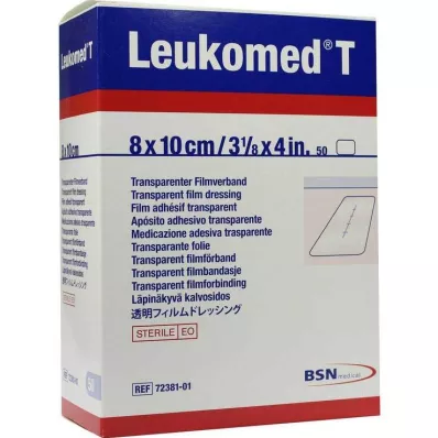 LEUKOMED şeffaf steril sıvalar 8x10 cm, 50 adet