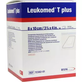 LEUKOMED transp.plus steril sıvalar 8x10 cm, 50 adet