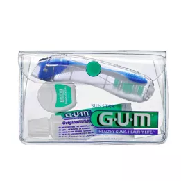 GUM Seyahat Seti Diş Fırçası+Diş İpi+Diş Macunu, 1 adet