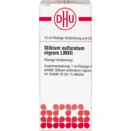 STIBIUM SULFURATUM NIGRUM LM XII Seyreltme, 10 ml