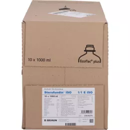 STEROFUNDIN ISO Ecoflac Plus infüzyon solüsyonu, 10X1000 ml