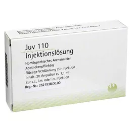 JUV 110 enjeksiyonluk çözelti 1,1 ml ampuller, 20X1,1 ml