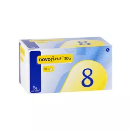 NOVOFINE 8 kanül 0,30x8 mm, 100 adet