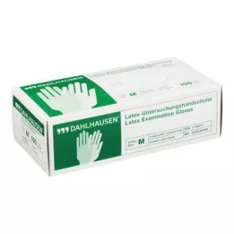 HANDSCHUHE Lateks pudrasız boyut M, 100 adet