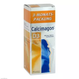 CALCIMAGON D3 çiğneme tabletleri, 180 adet