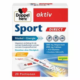 DOPPELHERZ Spor DIRECT Vitaminler+Mineraller, 20 adet