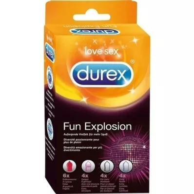 DUREX Eğlenceli Patlama prezervatifi, 18 adet DUREX Eğlenceli Patlama prezervatifi, 18 adet