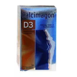 CALCIMAGON D3 çiğneme tabletleri, 112 adet