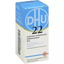 BIOCHEMIE DHU 22 Kalsiyum carbonicum D 12 tablet, 80 adet