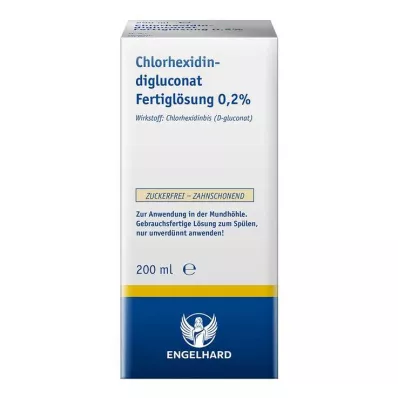 CHLORHEXIDINDIGLUCONAT Kullanıma hazır solüsyon %0,2, 200 ml CHLORHEXIDINDIGLUCONAT Kullanıma hazır solüsyon %0,2, 200 ml