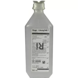 RINGER LÖSUNG DAB 7 Plastik, 500 ml