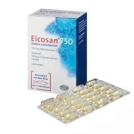 EICOSAN 750 Omega-3 Konsantre Yumuşak Kapsül, 120 adet