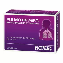 PULMO HEVERT Bronşial kompleks tabletler, 100 adet