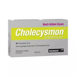 CHOLECYSMON Gümüş boncuklar, 50 adet